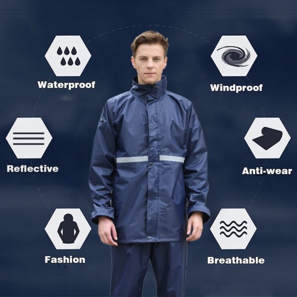 Rainfreem Unisex Rain Suit - Image 5