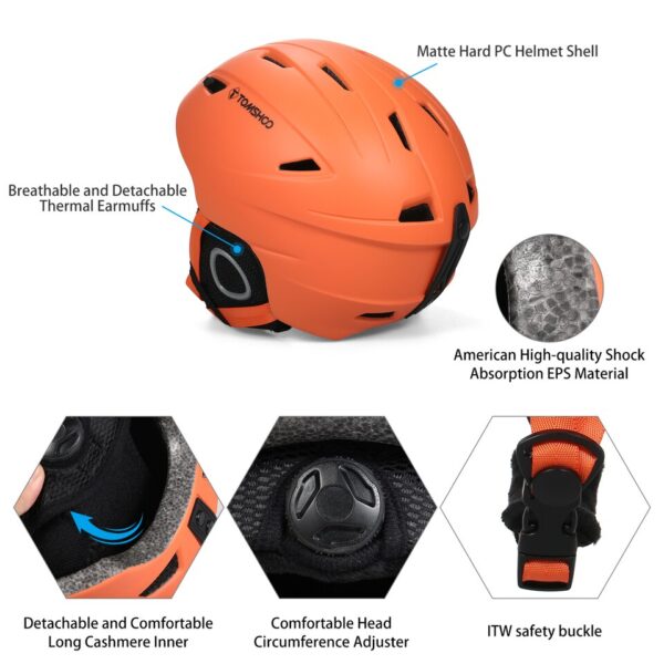 Tomshoo Ski Helmet - Image 4